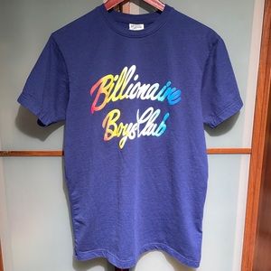 Billionaire Boys Club Men's Black Printed Short Sleeve Tee Shirt Size Medium